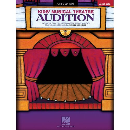 Kids' Musical Theatre Audition - Girls Edition Book/Online Audio