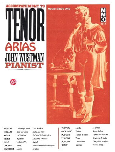 Accompaniment To Tenor Arias / Recueil+Cd