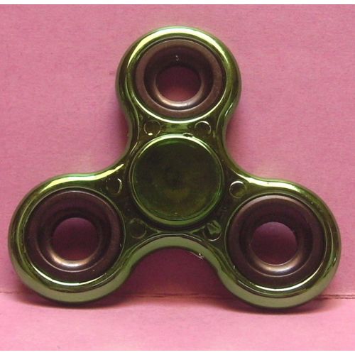 Hand Spinner / Fidget Spinner - Vert Brillant / Luisant
