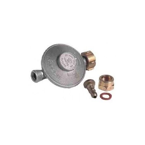 DIPRA Détendeur butane NF + raccord tétine 1.3kg/h - 28mbar - Ecrou bouteille