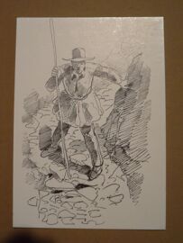 Carte Postale Rodolphe Topffer (Autoportrait,1843) , 1996