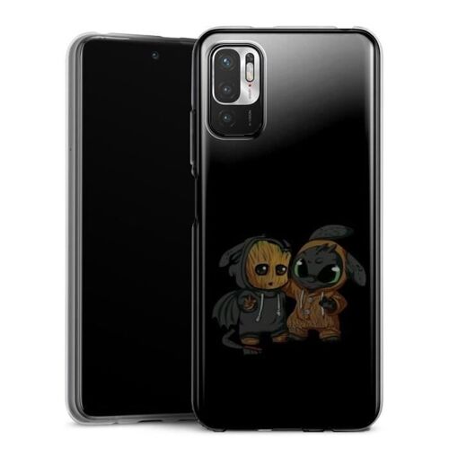 Coque Compatible Xiaomi Redmi Note 10 5g Stitch X Dragon Krokmou
