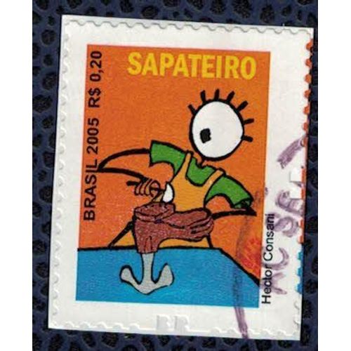 Brésil 2005 Oblitéré Rond Used Métiers Sapateiro Cordonnier Su