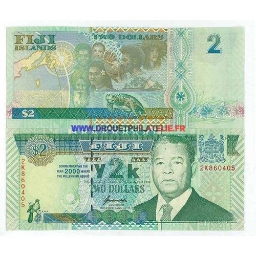 Fidji - Pk N° 102 - De 2 Dollar