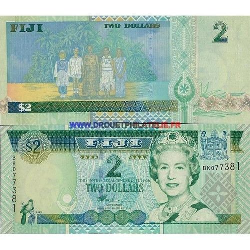 Fidji Pk N° 104 - 2 Dollars