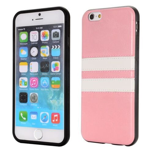 COQUE CASE IPHONE 6 6S PLUS (5"5) SILICONE SOUPLE (TPU) PINK BASKET 1092_5