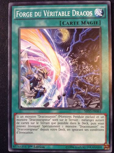 Yugioh! Forge Du Véritable Dracos - Commune - Shvi-Fr061