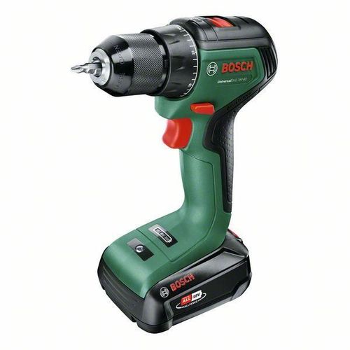 Bosch Perceuse-visseuse sans fil à deux vitesses UniversalDrill 18V/2Ah W-B - 06039D7001