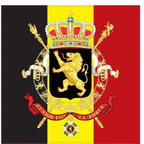 Belgium Belgique Sticker Drapeau Blason Autocollant Adhésif 6355 - Taille : 8 Cm