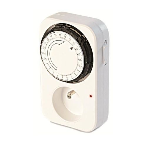 SCS SENTINEL Prise programmable mécanique blanc