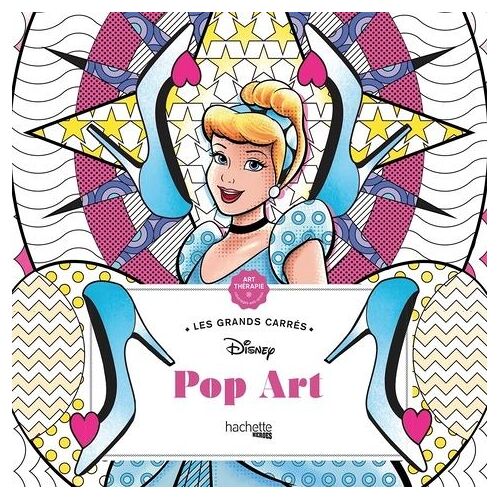 Disney Pop Art - Coloriages Anti-Stress