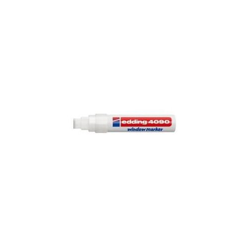 Edding 4090 Window - Marqueur - Pour Verre, Tableau, Tableau Noir - Blanc - Encre À L'eau - 4-15 Mm - Pack De 5
