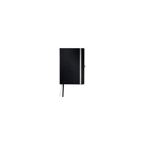 Leitz Style A5 - Cahier - 80 Feuilles - Quadrillé - Noir Satiné