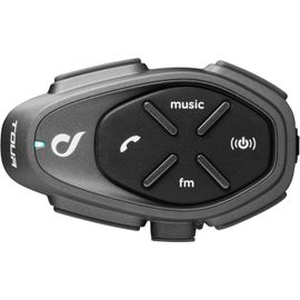 Hamiltion-Tour Hd-Unique Casque Moto Écouteurs Stéréo Haute Fidélité 40 Mm, 4 Motards, Distance 1,5 Km, Autonomie 25 Heures, Charge Rapide, Tft, Étanche Ipx67