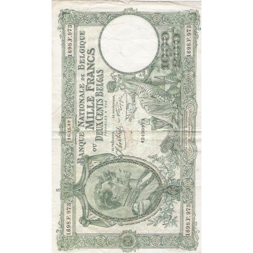 Billet 1000 Franc Belge