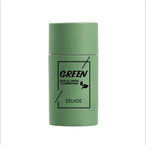 Chaude Commerce Extérieur Solide De Contrôle D'Huile Masque Purifiant Thé Vert Aubergine Nettoyage En Profondeur De La Peau Beauté