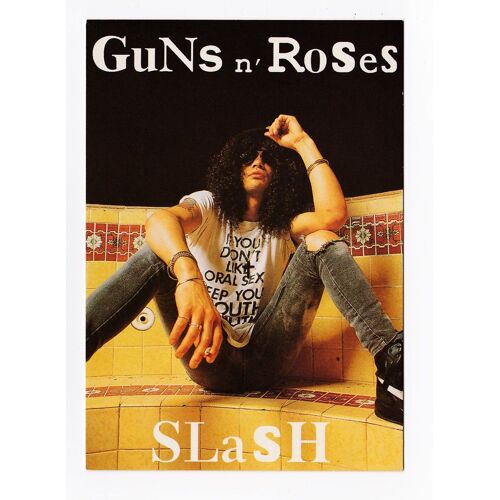 Guns N'roses Carte Postale N° 165 Slash