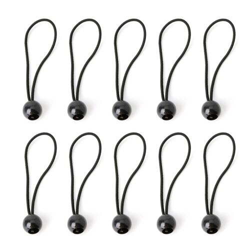 Boucle Élastique De Fixation, 10 Pièces, Paquet D'Élastiques À Chocs