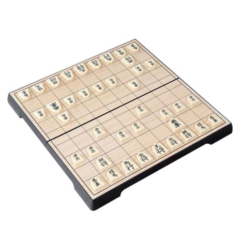 Shogi Magnétique Pliable Japonais, Jeu D'échecs, Jouet D'intelligence, 25x25x2cm