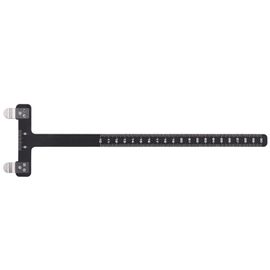 Arc Carré En Forme De T, Règle De Mesure, Outils De Tir À L'Arc, Arc Composé Recourbé En Alliage D'Aluminium, Couleur Noire