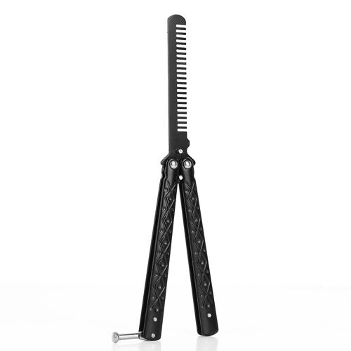 Peigne À Papillon Pliable En Métal, 1 Pièce, Accessoire De Voyage, Idéal Pour L'Entraînement Au Camping, 2021