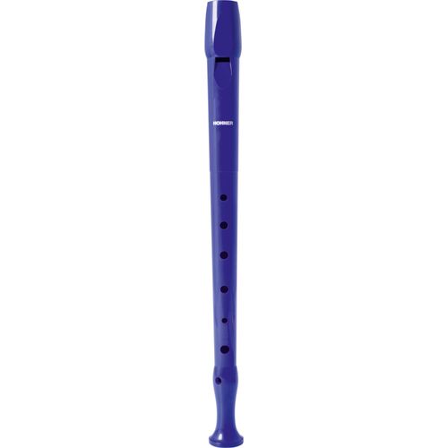 Hohner Hob95084db Melody Flûte À Bec Soprano, Doigté Simple, Allemand - Bleu