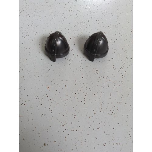 Lot Playmobil 2 Casques Pour Soldats Du Moyen Age