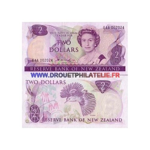 Nlle Zelande - Pk N° 170 - De 2 Dollars