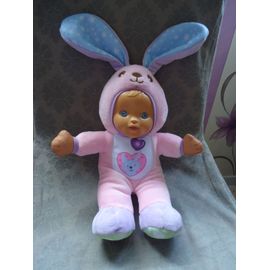 Little Love En Peluche Interactif Petit Bébé Déguise En Lapin Vtech 42 Cm