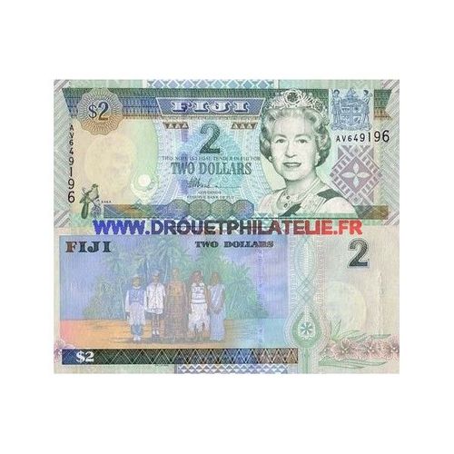 Fidji - Pk N° 96 - De 2 Dollar