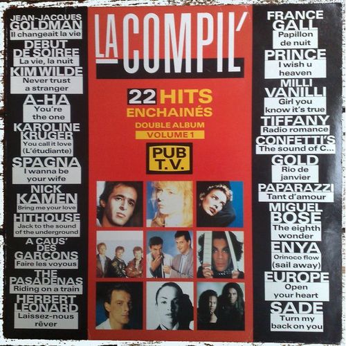 La Compil' 22 Hits Enchainés Double Album Volume 1