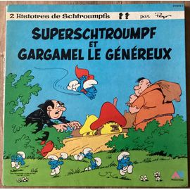2 Histoires De Schtroumpfs Dorothée - Superschtroumpf / Gargamel Le Généreux Lp - 1981/83 French Press