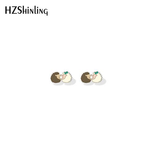 Boucles D'oreilles En Résine Époxy Pour Femme, Bijoux En Acrylique, Motif De Couple D'animaux, Saint-Valentin
