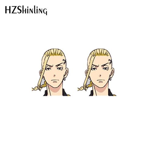 Boucles D'oreilles En Résine Époxy Acrylique, Bijoux À La Mode, Dessin Animé De Tokyo Vengeance