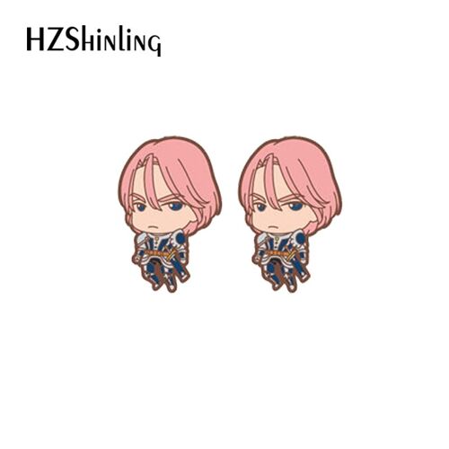 Boucles D'oreilles En Résine Acrylique De Dessin Animé Anime, Les Sept Péchés Capitaux, Élection Xy, Bijoux Fantaisie