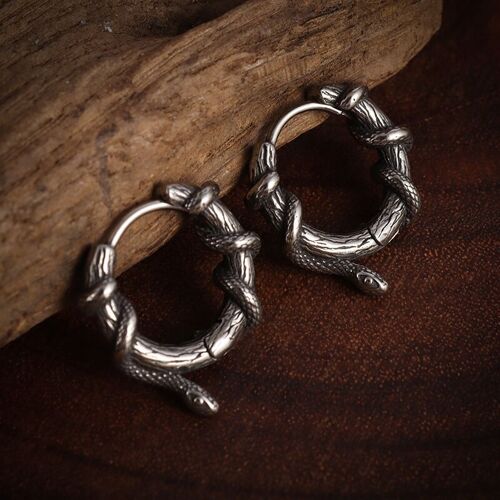 Petites Boucles D'oreilles Épée De Samouraï Vintage Pour Hommes, Boucles D'oreilles En Métal, Bijoux Punk, Cadeau De Haute Qualité, Mode Chaude