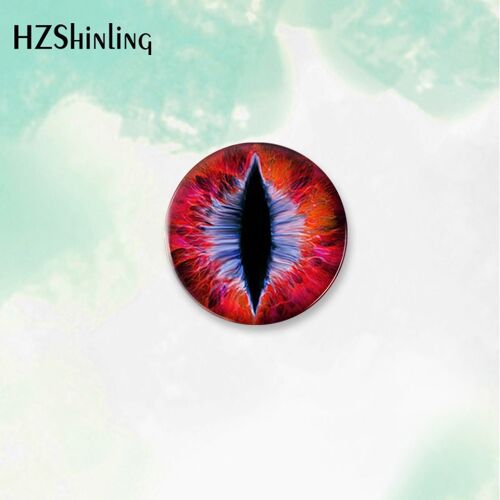 Broche Insigne De Bouton Rond Des Yeux De Dragon, Épingle De Décoration De Sac À Dos De Vêtements, Bijoux