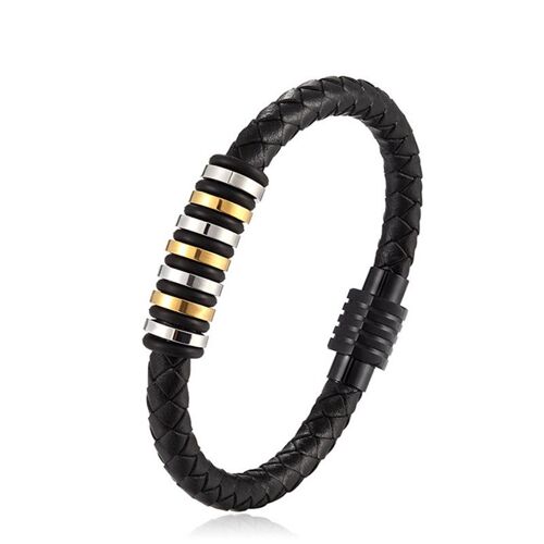 Bracelet En Cuir Tressé Pour Hommes, Qualité Supérieure, Corde Tressée, Chaîne Fine, Bijoux En Cuir, Cadeau, Premier Choix