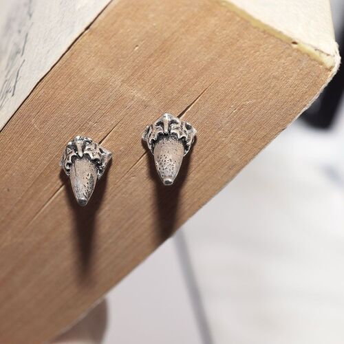 Saflucifer-Boucles D'oreilles En Forme De Croix Inversée En Métal Satanique, Bijoux D'amulette, Haute Qualité