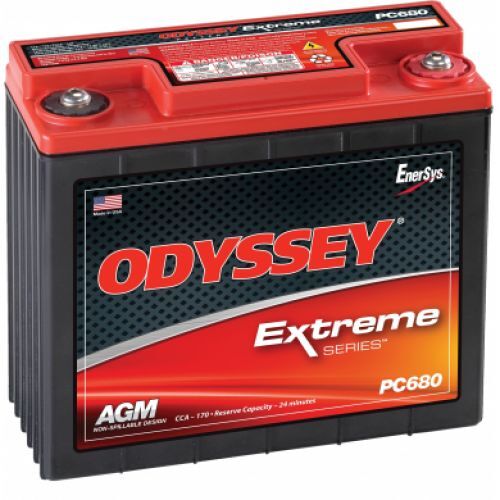 Batterie Plomb Pur Odyssey 12v Pc680 / Extreme Racing 25