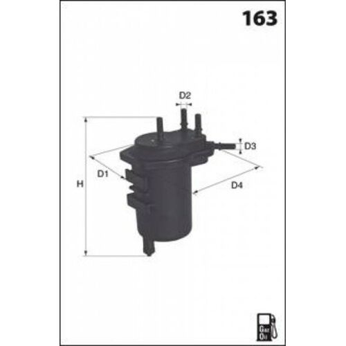 Filtre À Gasoil - Renault Kangoo 1.5 Dci 57 12/2001-01/2008