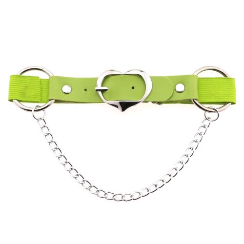 Ceinture De Jambe Punk En Forme De Coeur Pour Femmes Et Filles, Harnais De Cuisse, Accessoires De Cosplay Goth, Bijoux Harajuku Egirl