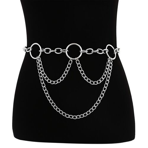 Jobelt-Bijoux De Corps En Métal Pour Femmes, Taille Sexy, Festival, Mode, Vêtements De Rave, Accessoire De Costume Vintage