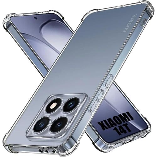 Coque Pour Xiaomi 14t, Protection 4 Coins Renforcée Silicone Haute Résistance Transparente - E.F.Connection