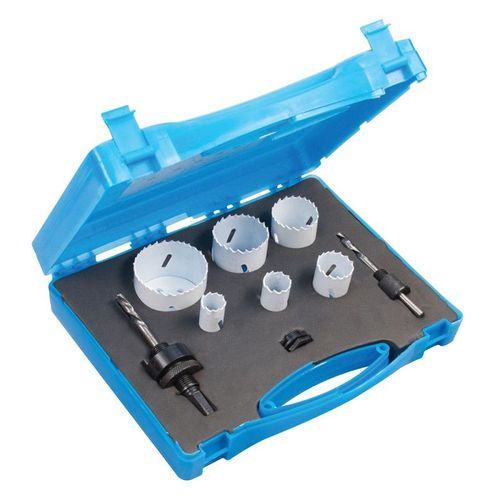 SCIES CLOCHES BI-METAL DE 19 A 57mm EN COFFRET