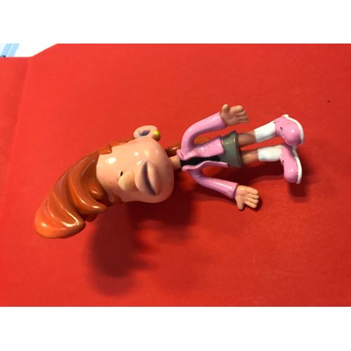 Nadia - Copine De Titeuf - Lansay - 2006 - Figurine Plastique Flexible 11x7 Cm