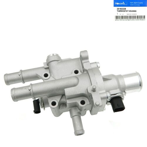 Boîtier De Thermostat De Refroidissement De Moteur En Aluminium, Pour Opel Chevrolet 25191992 55579951 96984104 96984103 55353311 55564890 1338177 Nipseyteko