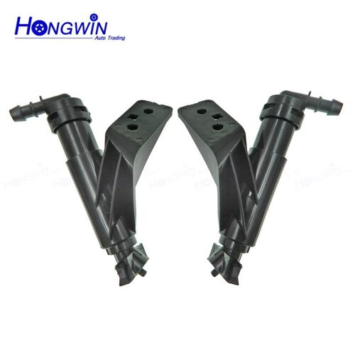 Pair Buse De Pulvérisation D'eau De Phare, Capuchon, Adapté À Hyundai Santa Fe Dm 2013  2015 986712w000 986722w000 Nipseyteko