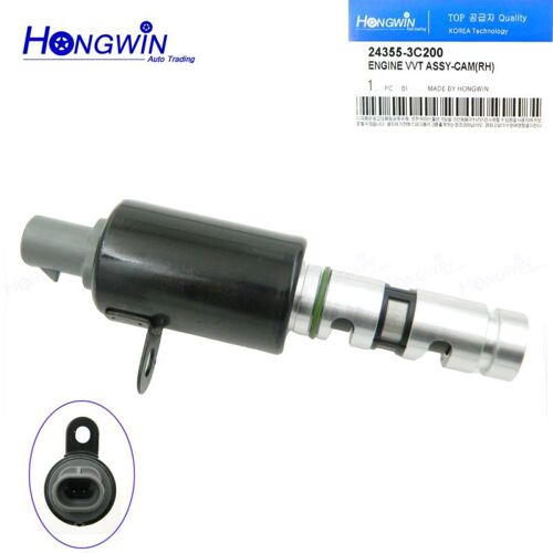 Valve D'échappement 24355-3c200 Vvt, Électrovanne De Contrôle D'huile Pour Hyundai Veracruz Azera Santa Fe Kia Amanti Sedona 2007  2012 Nipseyteko