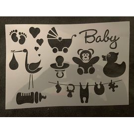 Pochoir « Bébé »